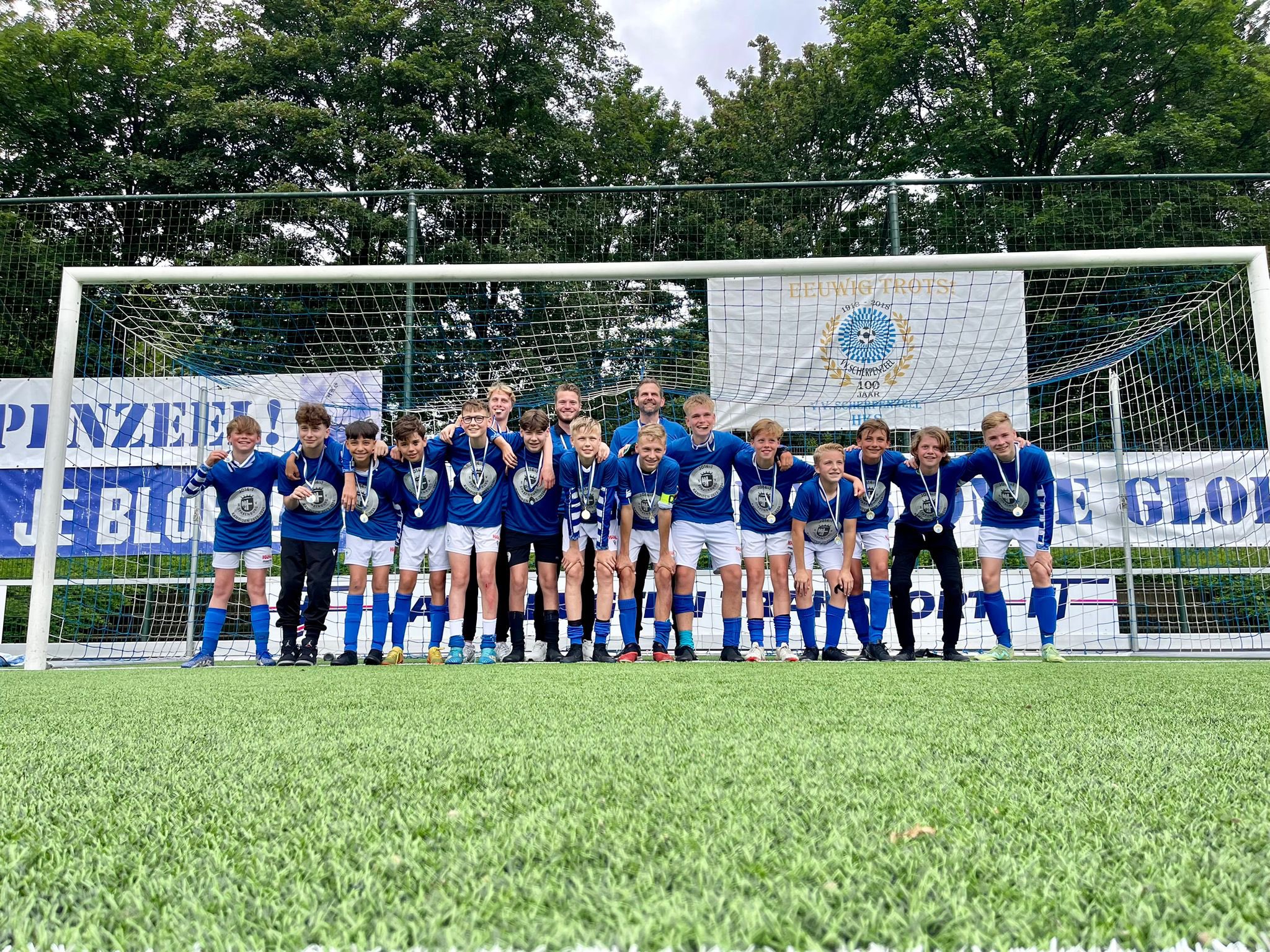 Spakenburg JO14-1 pakken de titel