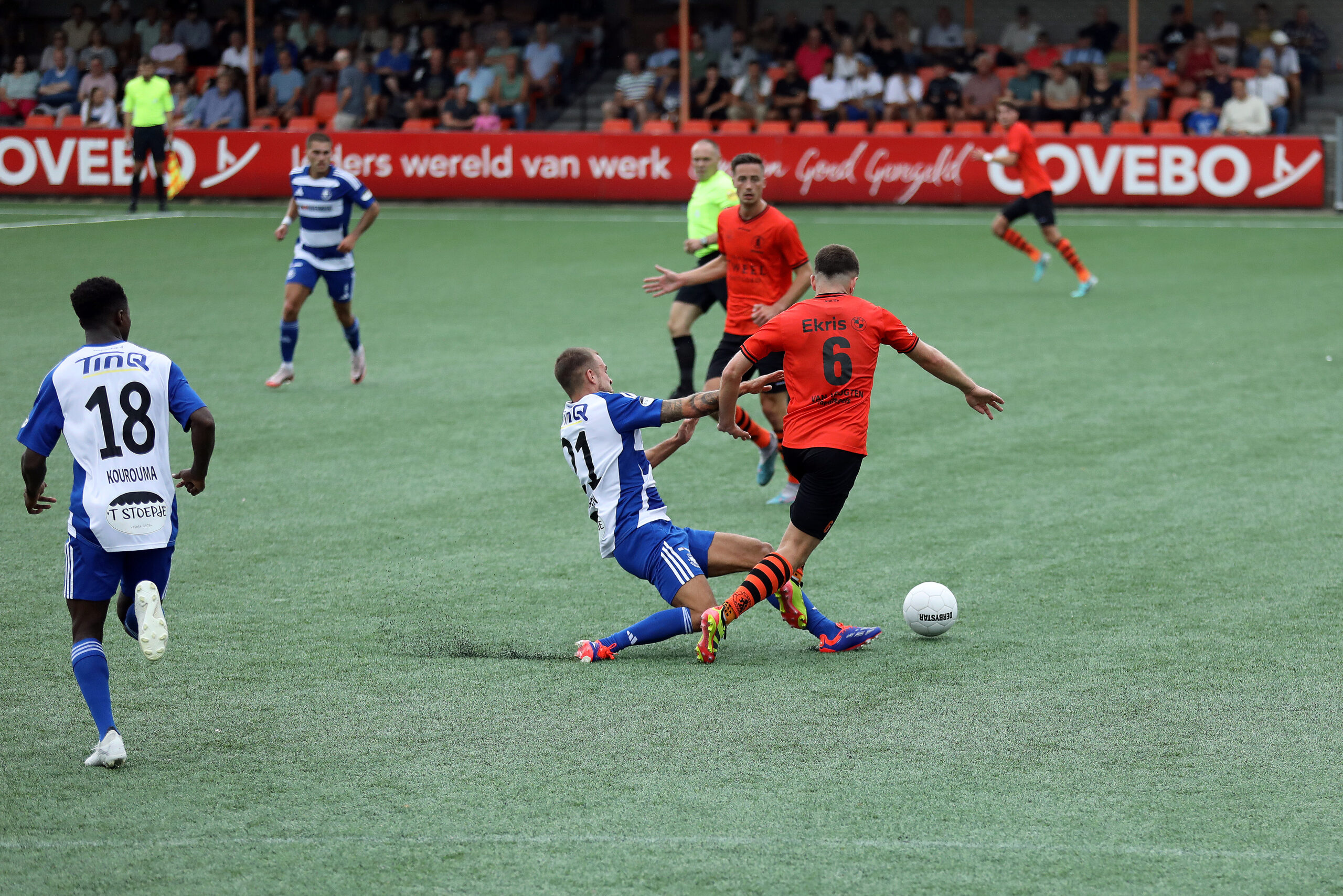 Spakenburg onderuit in Nijkerk