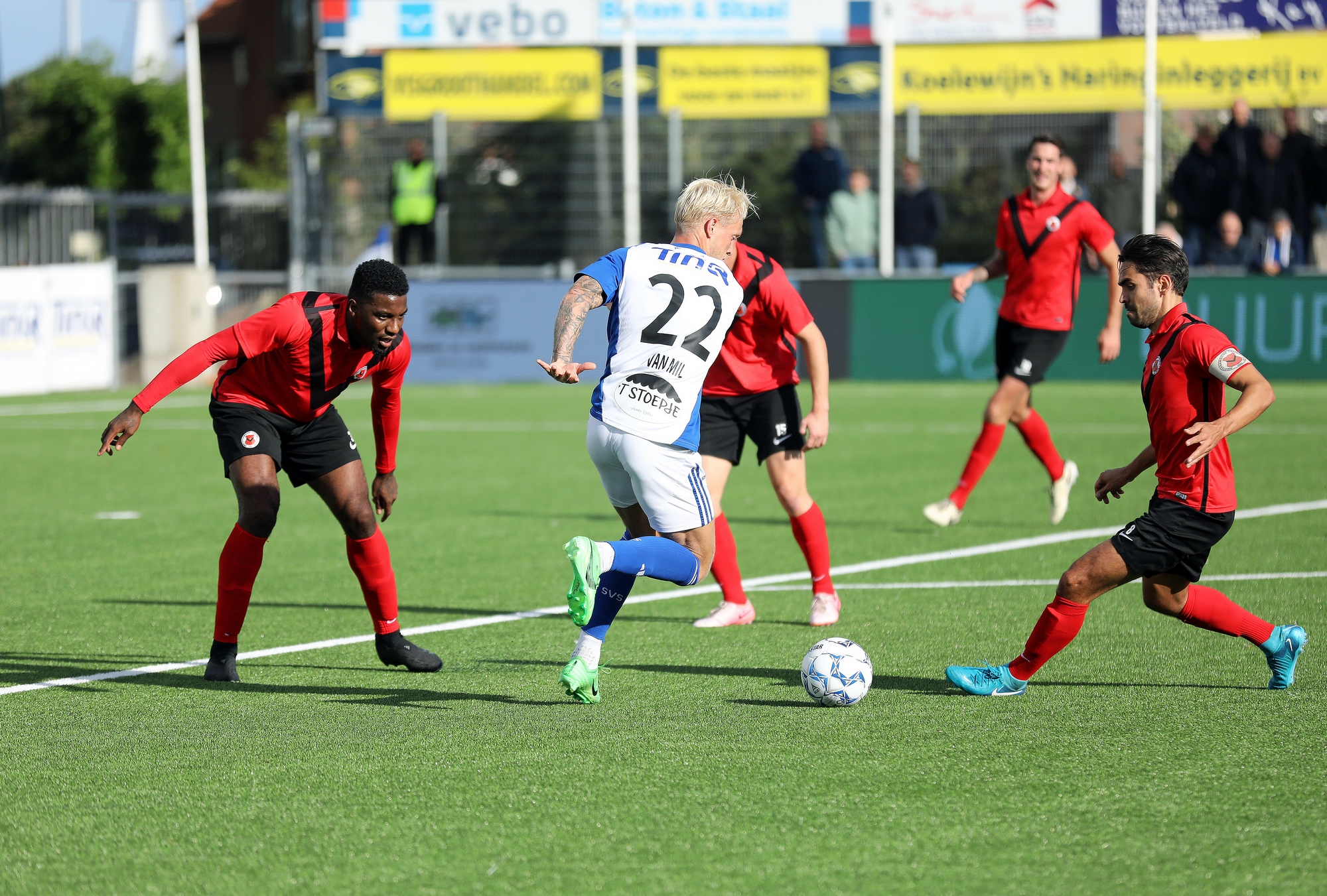 Opnieuw een blauwtje tegen AFC