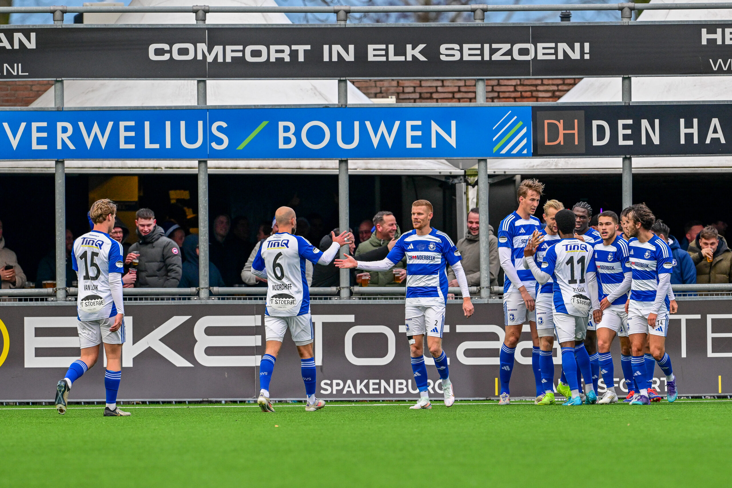 Spakenburg boekt zakelijke overwinning op Jong Almere City