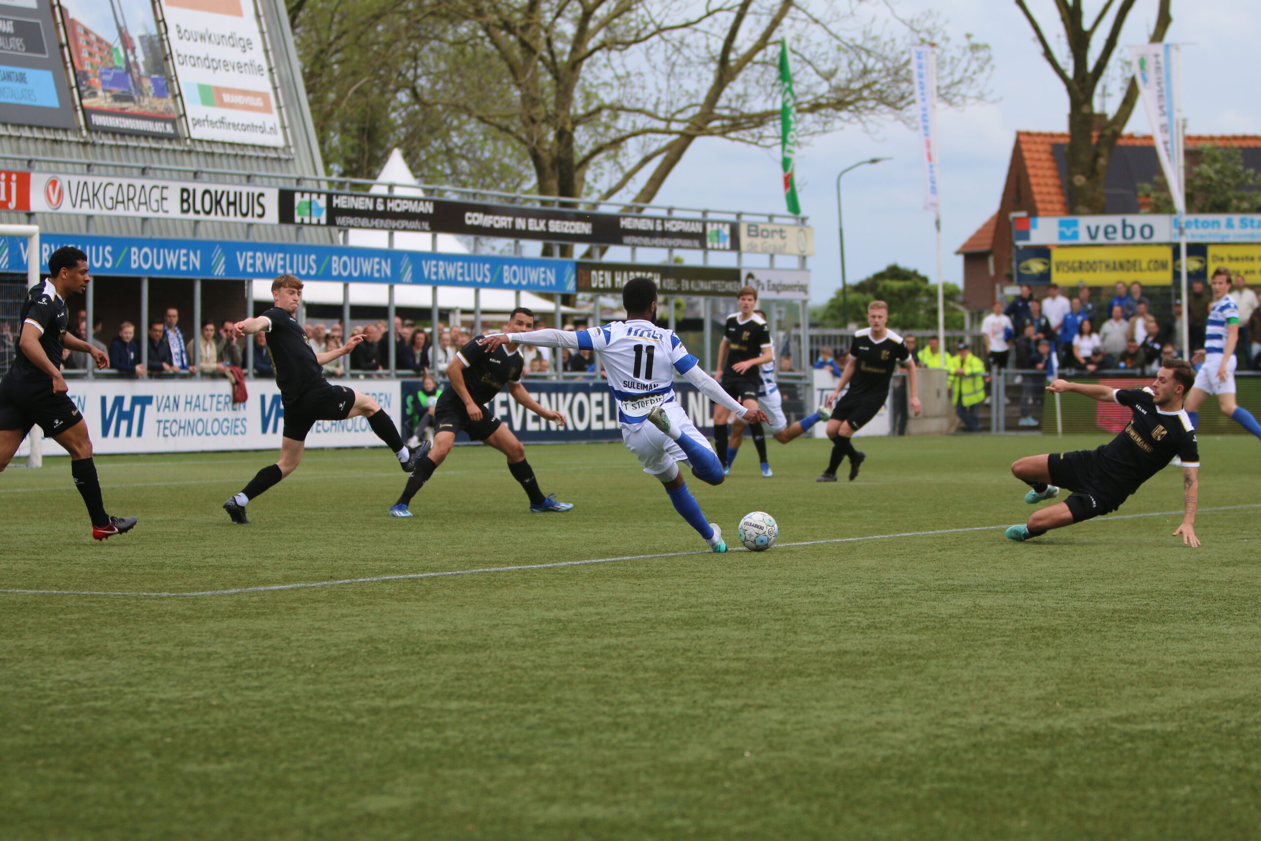 Mukhtar Suleiman bezig aan laatste seizoen bij Spakenburg