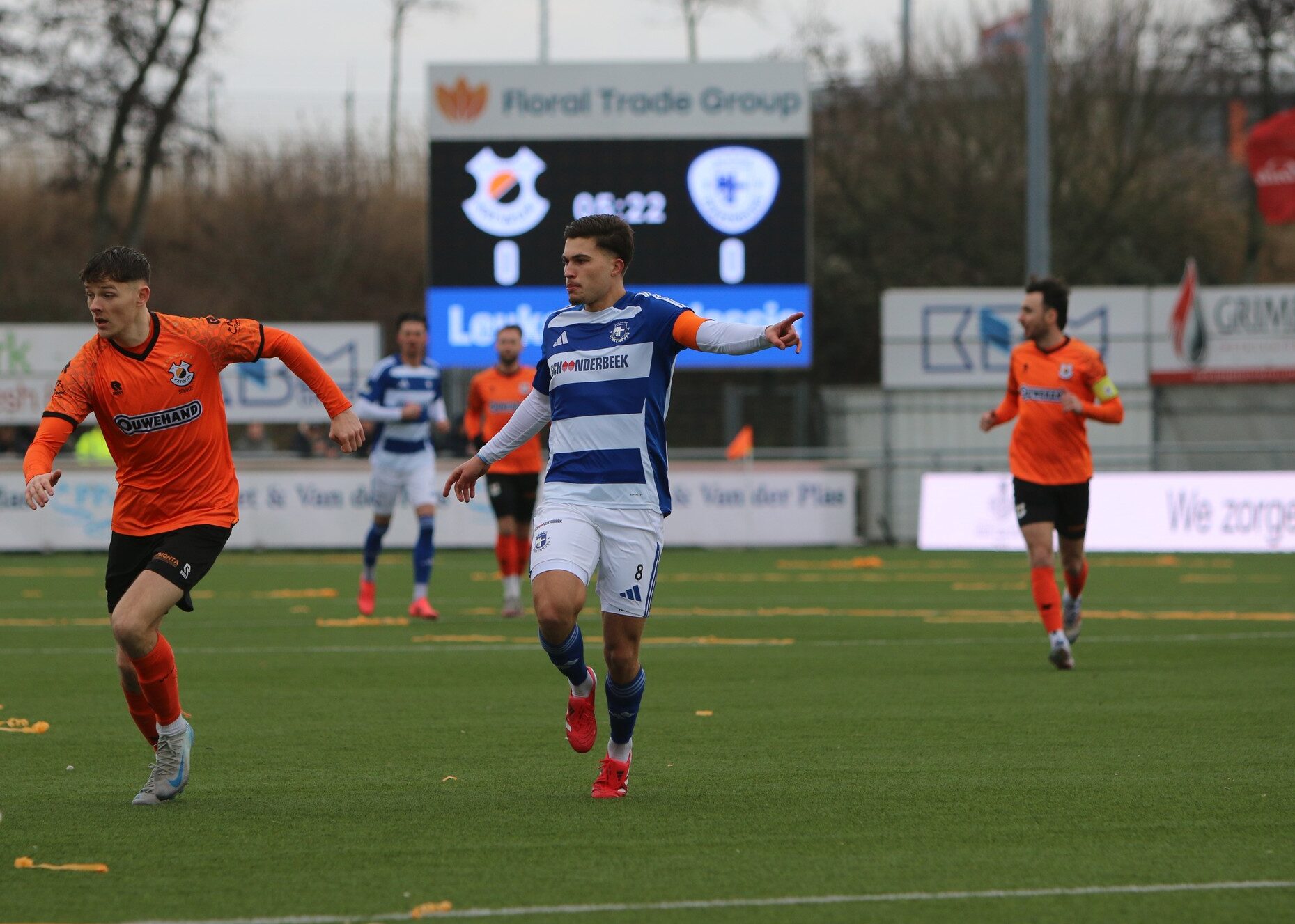 Spakenburg op Sint-Nicolaasdag richting De Krom