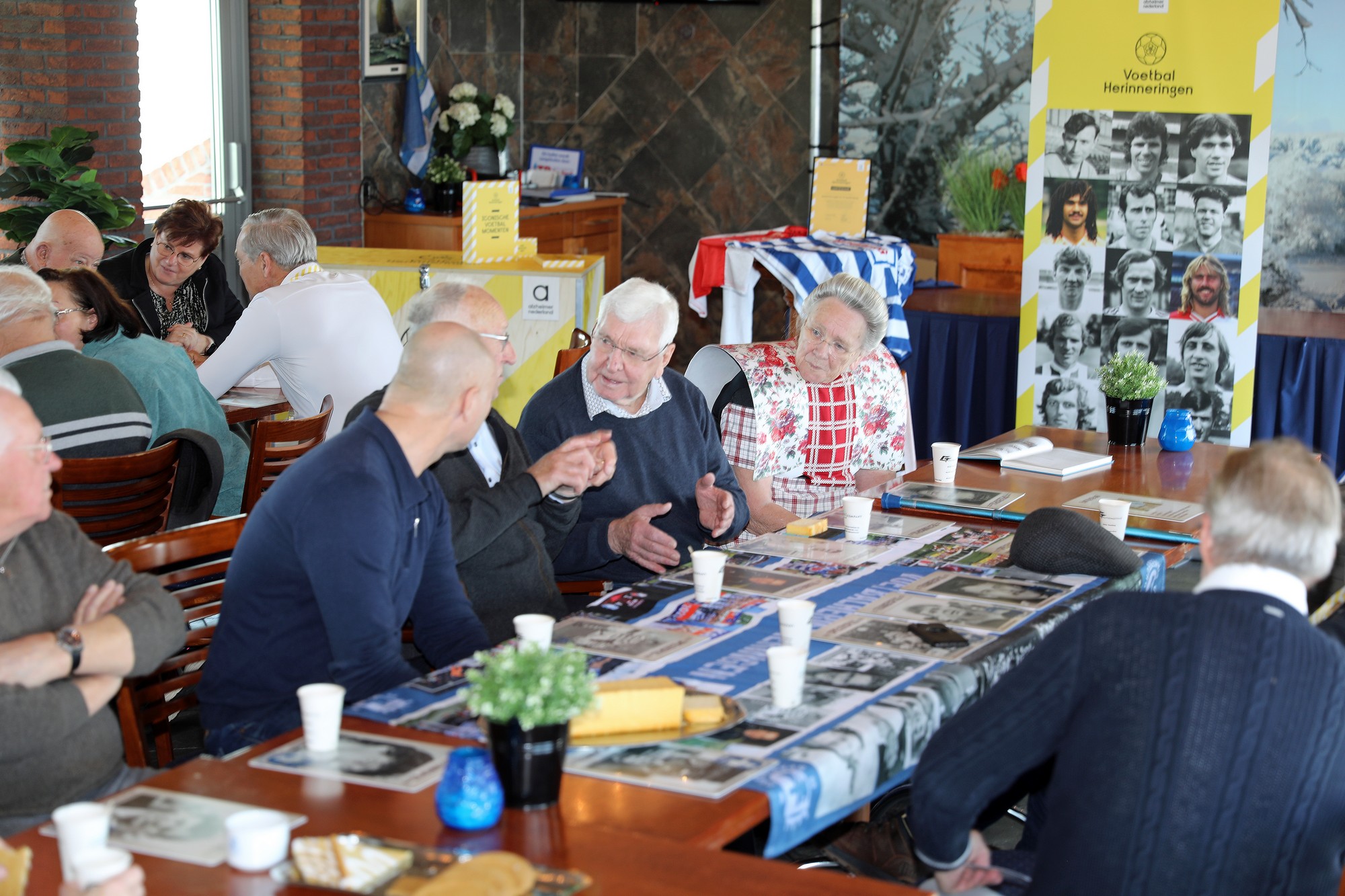 Derde bijeenkomst voetbalherinneringen vrijdag 28 maart