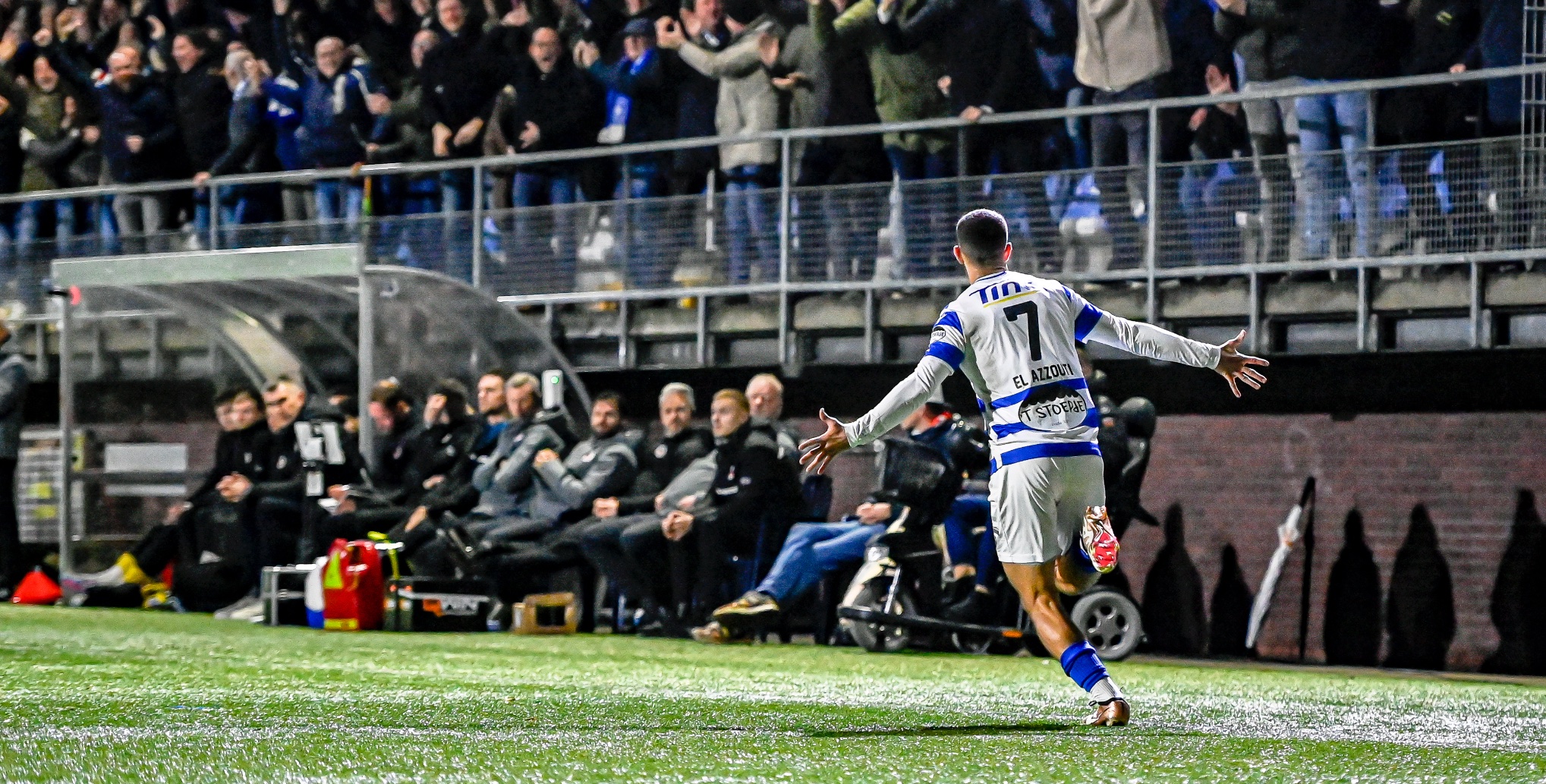 Ahmed El Azzouti speelt ook komend seizoen bij Spakenburg