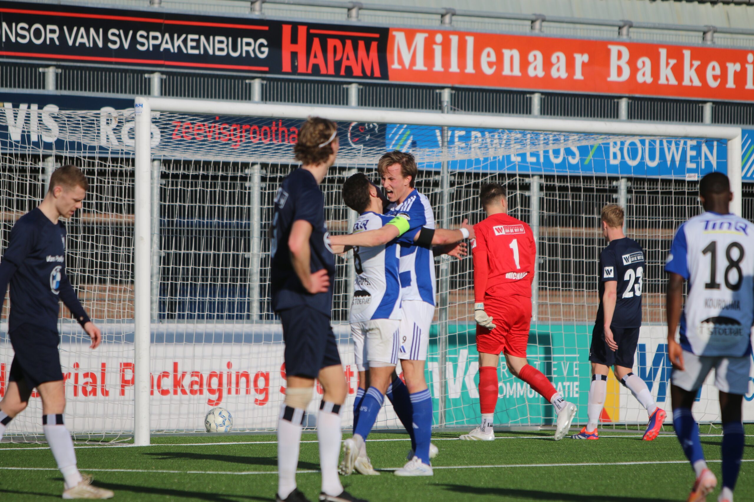 Spakenburg boekt prima zege op Koninklijke HFC