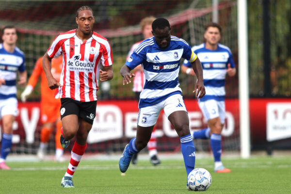 ROTTERDAM, 23-08-2025, Stadium Sportpark Terbregge, Dutch Football Season 2025/2026. Jong Sparta - Spakenburg 4-4, Picture shows
