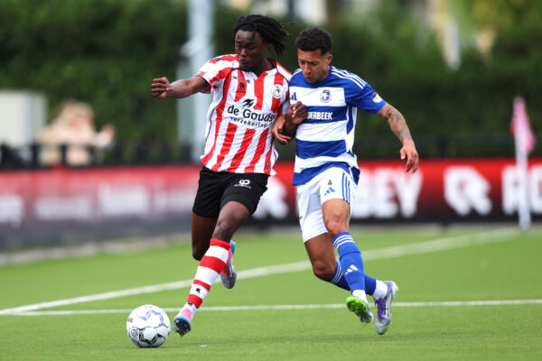 ROTTERDAM, 23-08-2025, Stadium Sportpark Terbregge, Dutch Football Season 2025/2026. Jong Sparta - Spakenburg 4-4, Picture shows
