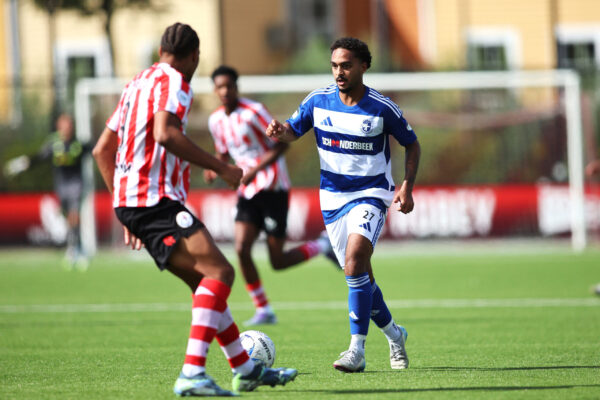 ROTTERDAM, 23-08-2025, Stadium Sportpark Terbregge, Dutch Football Season 2025/2026. Jong Sparta - Spakenburg 4-4, Picture shows
