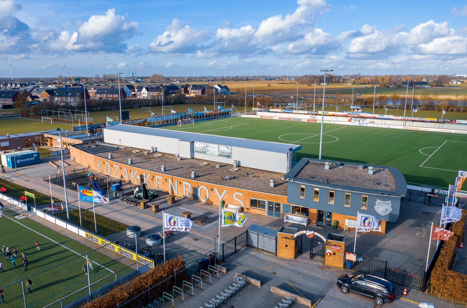 Incident na afloop wedstrijd Kozakken Boys