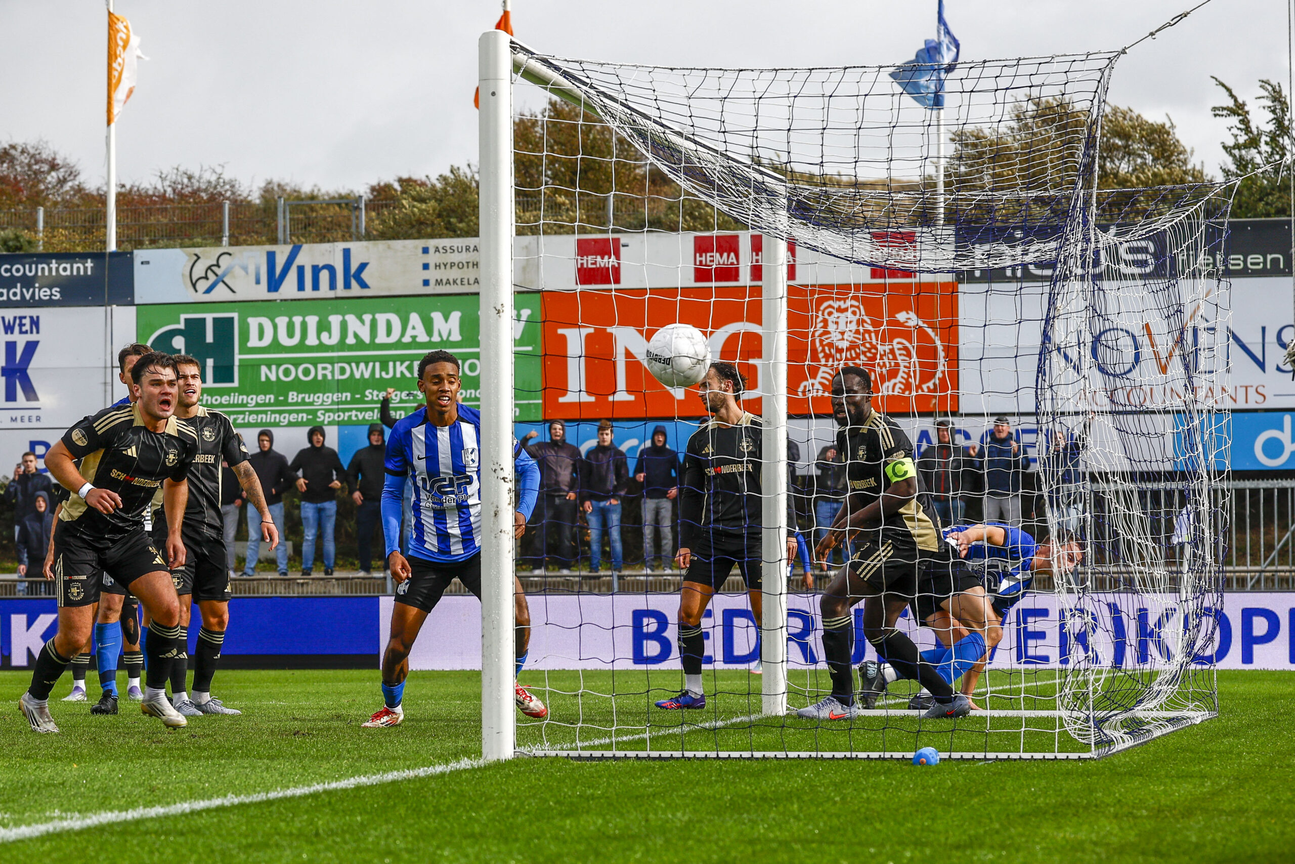 Blauwen hard onderuit op Nieuw Zuid