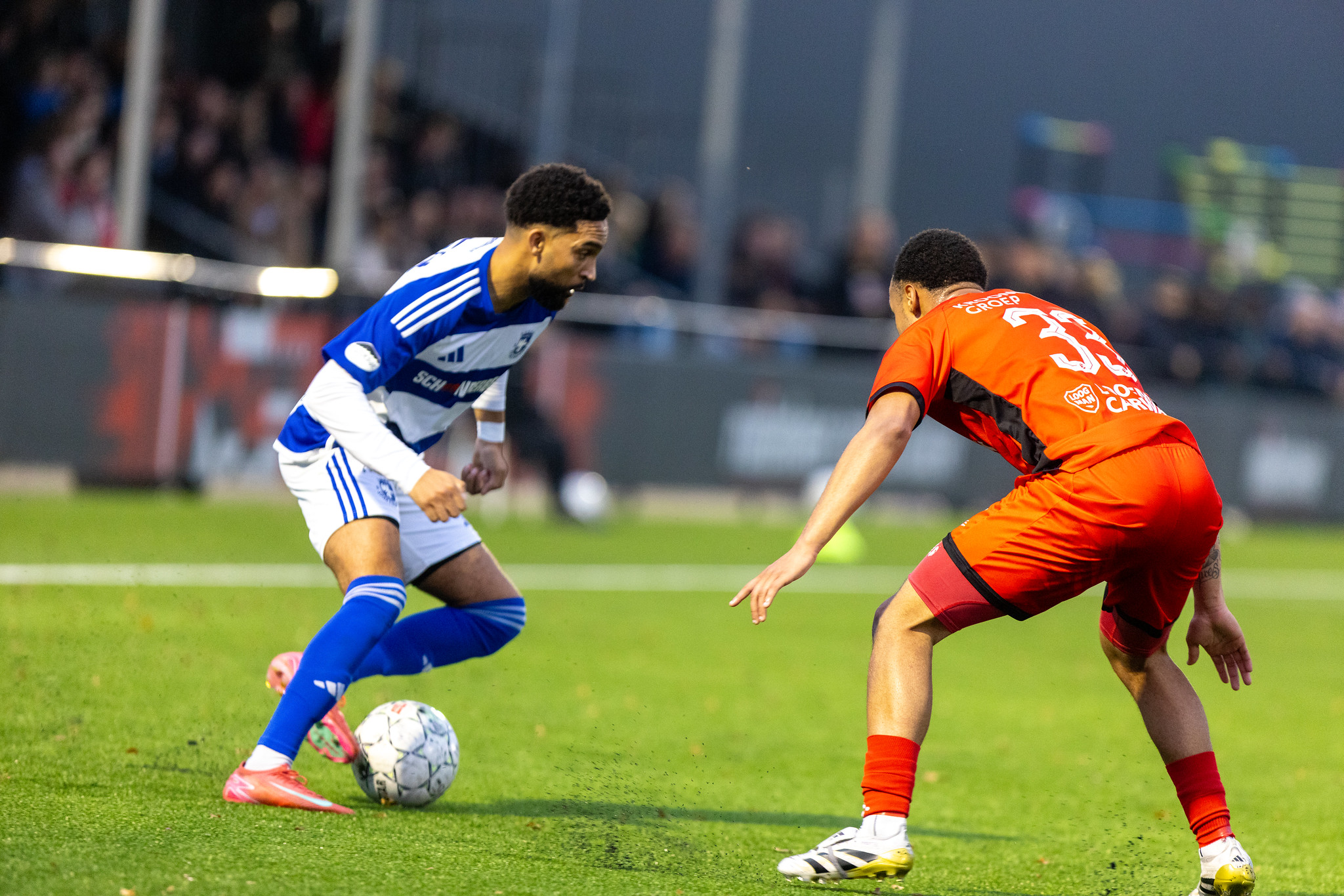 Blauwen onnodig onderuit in Almere
