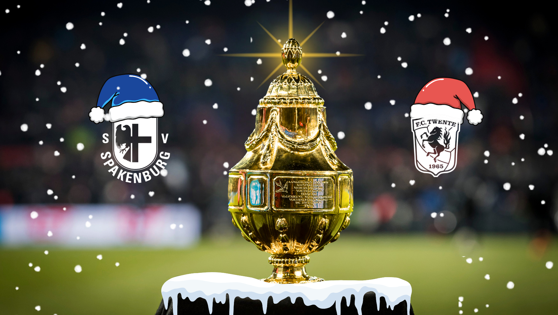 Spakenburg – FC Twente op donderdagavond 18 december