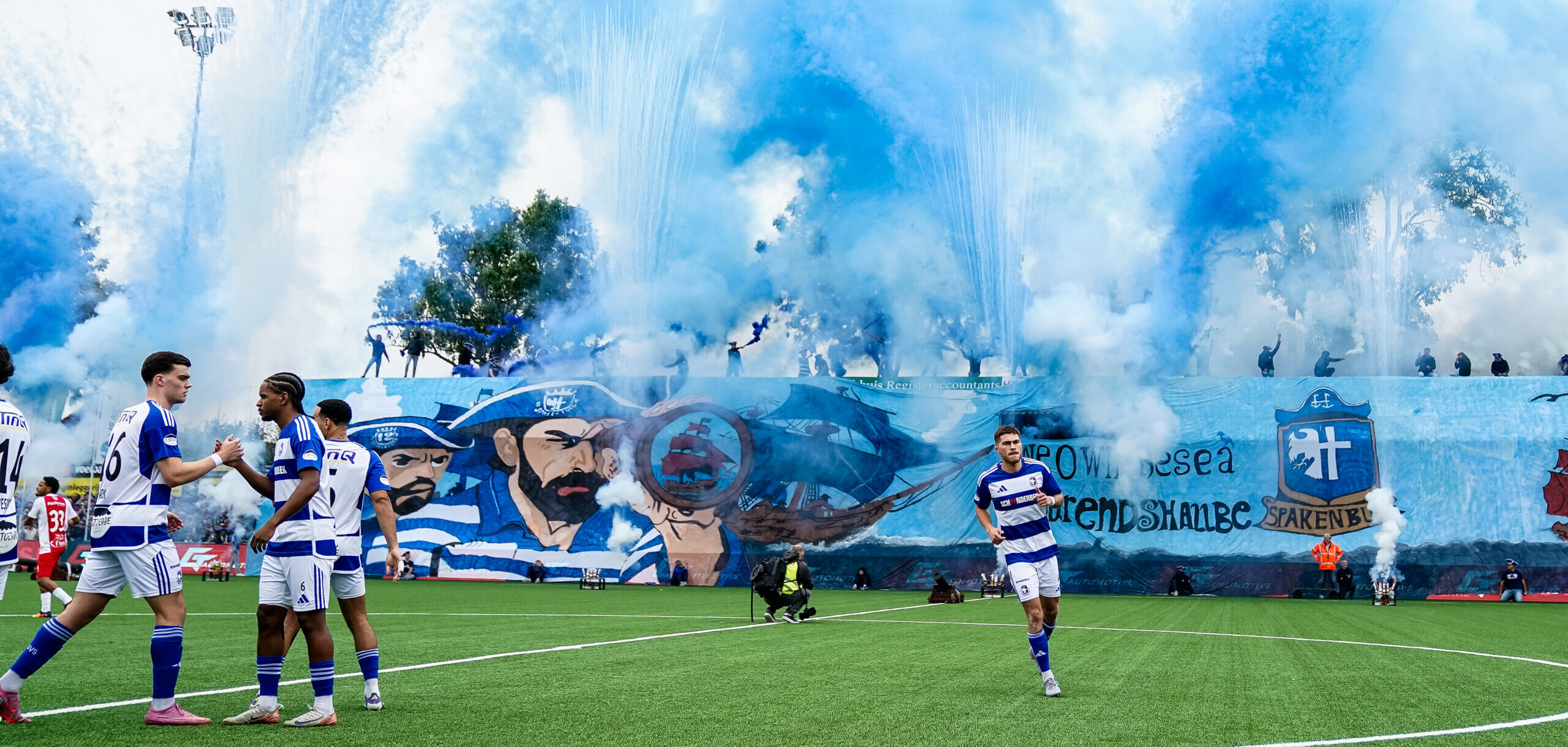 Derby collecte voorafgaand aan Spakenburg – Quick Boys