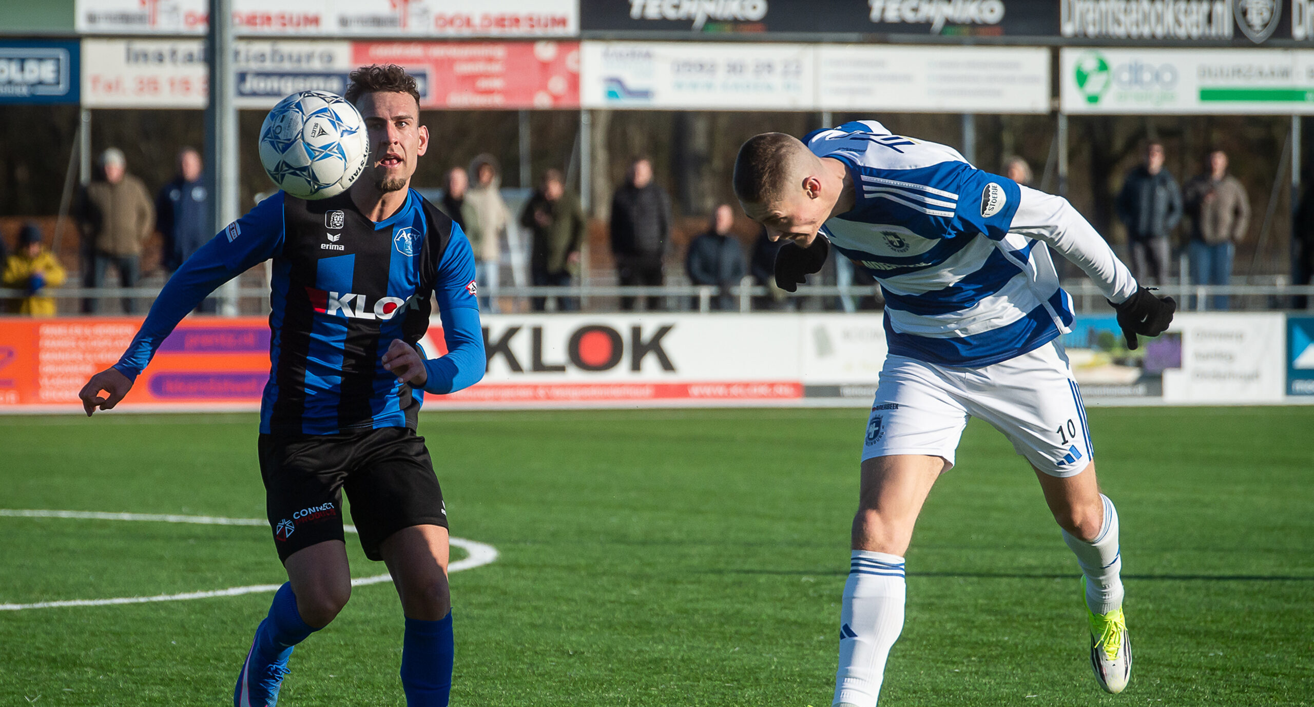 Spakenburg en ACV delen de punten in Assen