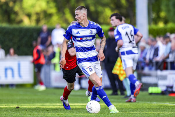 GROESBEEK , 09-05-2026 , Sportpark Zuid , season 2025 / 2026 ,  Dutch Tweede Divisie football  , match between De Treffers and SV Spakenburg picture shows