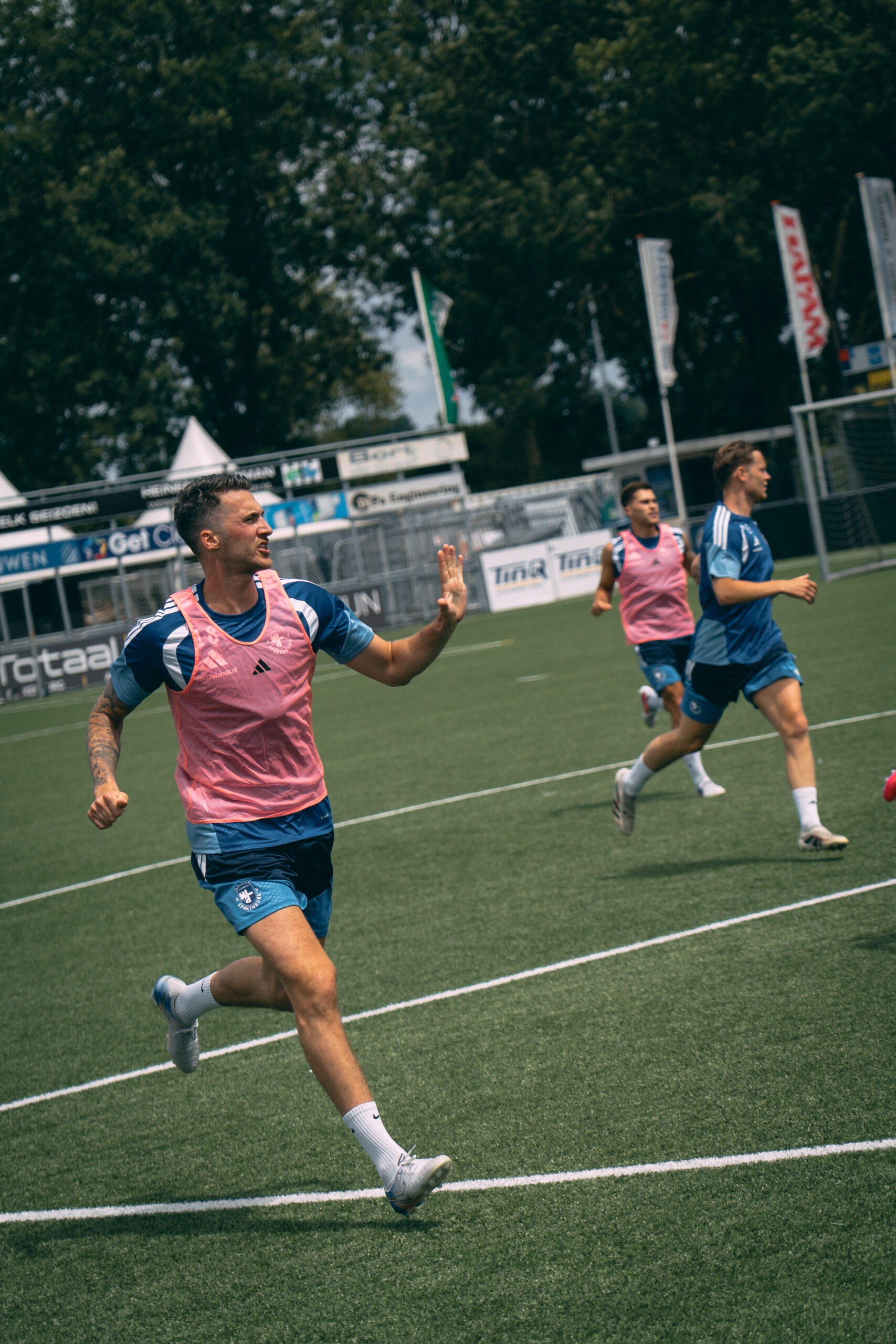 Impressie eerste training SV Spakenburg