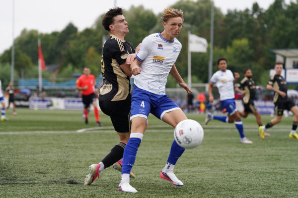 HOEK ,29-08-2026 , Sportpark Denoek , season 2026 / 2027 ,  Dutch Tweede Divisie football  , match between HSV Hoek and Spakenburg, picture shows