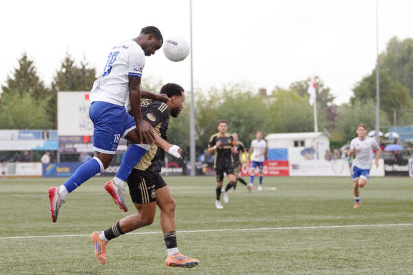 HOEK ,29-08-2026 , Sportpark Denoek , season 2026 / 2027 ,  Dutch Tweede Divisie football  , match between HSV Hoek and Spakenburg, picture shows