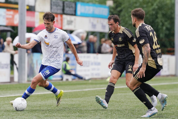 HOEK ,29-08-2026 , Sportpark Denoek , season 2026 / 2027 ,  Dutch Tweede Divisie football  , match between HSV Hoek and Spakenburg, picture shows