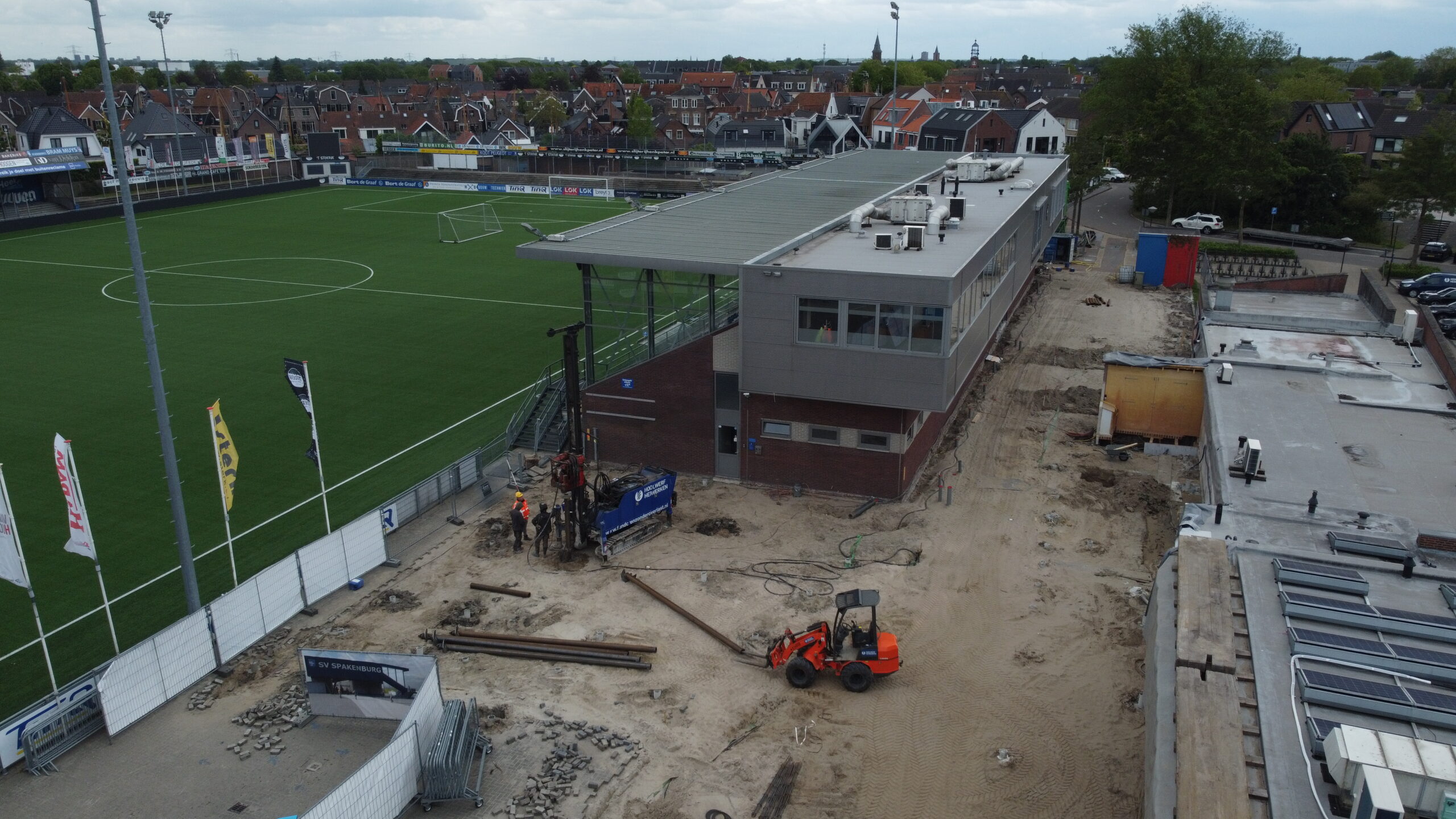 Blauwe Hart: update over de verbouwing bij SV Spakenburg!